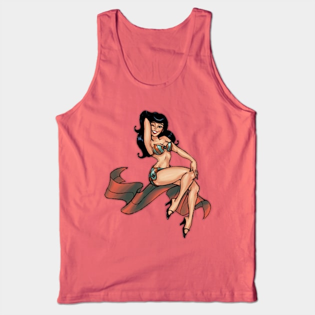 PINUP ROCKABABY Tank Top by EYESofCORAL